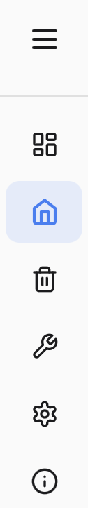 Sidebar navigation