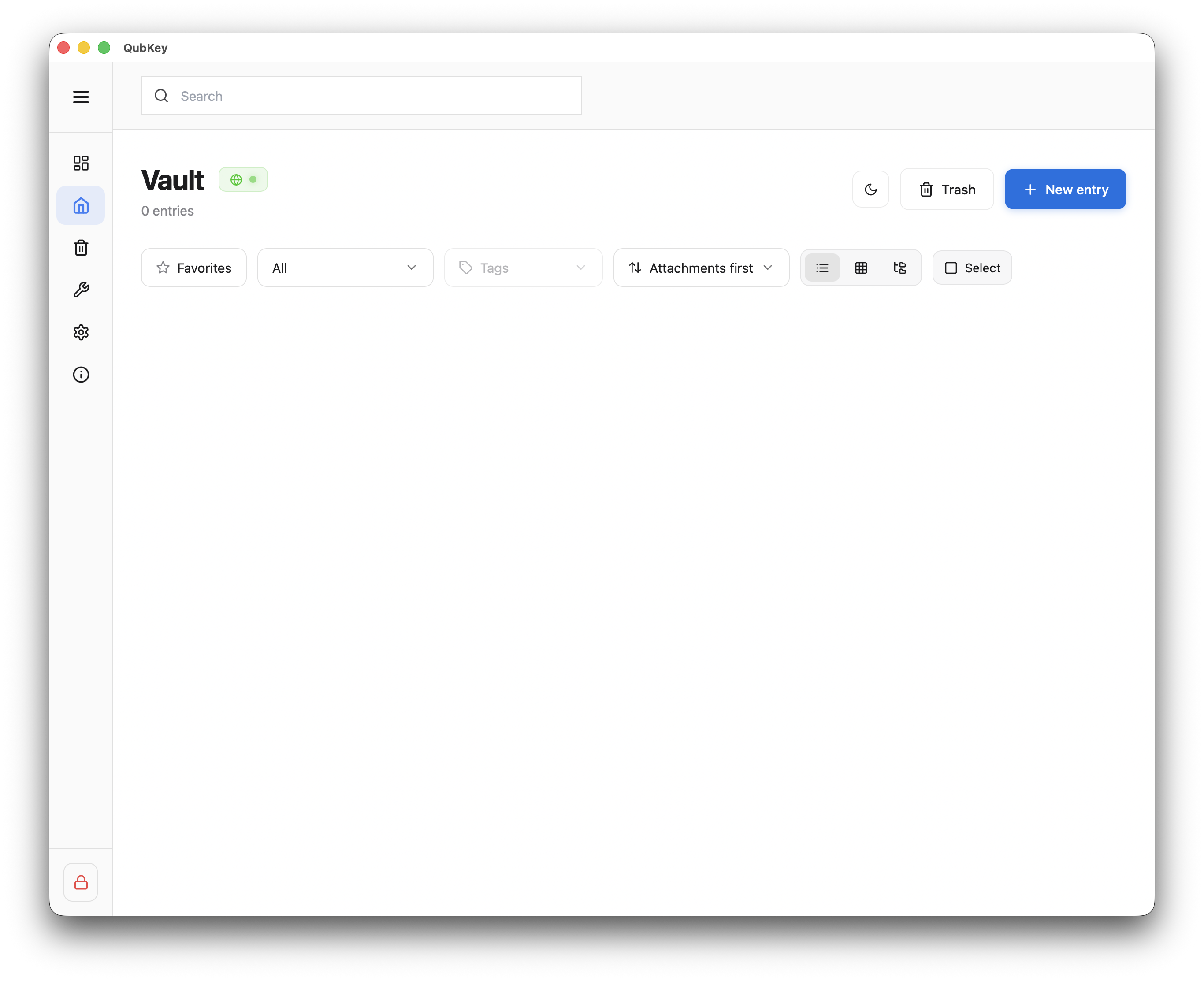 Sidebar — Tools